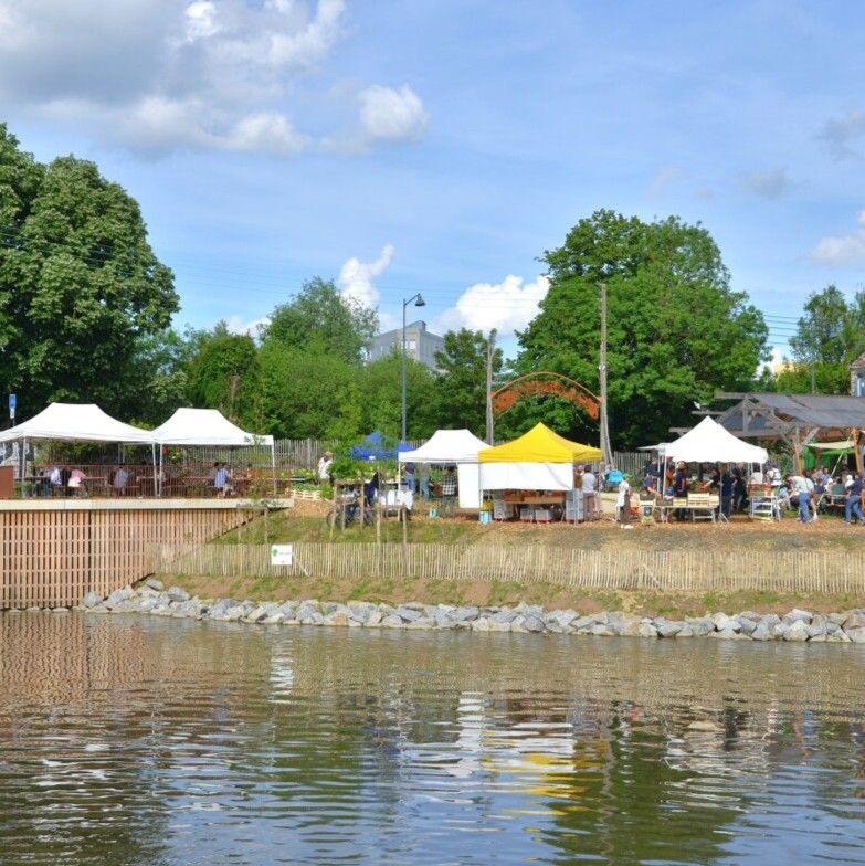 Des jardins sur Berges